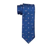 Xoovtka Red Fleece Slim Insect Tie