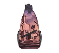 XOPEKVLAWM Cross Chest Bag Sling Backpack The Old Hollywood Sling Bag Crossbody Shoulder Bag Travel Hiking Daypack