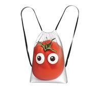 XOPEKVLAWM Drawstring Backpack Gym Bag I Love You from My Head Tomatoes Backpack Cinch Tote Drawstring Bags for Sports String Bag