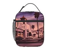XOPEKVLAWM Insulated Lunch Bag for Men Women Reusable Lunchbox The Old Hollywood Lunch Box Leakproof Cooler Bags for Work Picnic