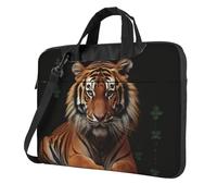 XOPEKVLAWM Laptop Bag 14 inch Shockproof Protective Cover With tiger and paws Laptop Sleeve Case Computer Carrying Bag