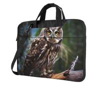 XOPEKVLAWM Laptop Bag 15.6 inch Shockproof Protective Cover Wild Owl Birds Laptop Sleeve Case Computer Carrying Bag