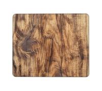 XOPEKVLAWM Mouse Pad Waterproof Computer Mousepad with Non-Slip Rubber Base Brown Wood Grain Mouse Pad Laptop Desk Pad Washable Gaming Mouse Mat for Laptop Office Home 10 x 12 inch