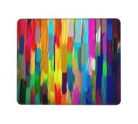 XOPEKVLAWM Mouse Pad Waterproof Computer Mousepad with Non-Slip Rubber Base Rainbow Color Mouse Pad Laptop Desk Pad Washable Gaming Mouse Mat for Laptop Office Home 7.9 x 9.5 in