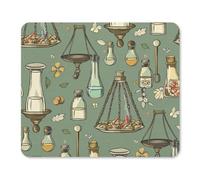 XOPEKVLAWM Mouse Pad with Stitched Edge Waterproof Computer Mousepad with Non-Slip Rubber Base Potions And Pills Mouse Pad Laptop Desk Pad Washable Gaming Mouse Mat for Laptop Office Home 25 * 30cm