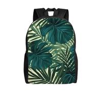 XOPEKVLAWM Travel Backpack for Women Men Laptop Backpack Tropical Palm Leaf Daypack Computer Bag Lightweight Back Pack