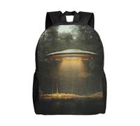 XOPEKVLAWM Travel Backpack for Women Men Laptop Backpack UFO landing Daypack Computer Bag Lightweight Back Pack