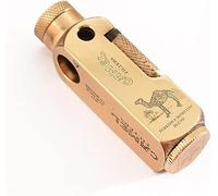 XOTAK 2023 new Hand-Made Brass Carved Trench Kerosene Lighter Heavy Vintage Gasoline Antique lighters Portable Indoor Outdoor for Collection Decorative Men's Smoking Gifts (Color : B, Size : Style)