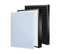 XOTCMHG Compatible For Sharp KC-G60SA KC-G60SA-W HEPA Filter And Carbon Filter Replacement Air Purifier Accessories(Hepa and carbon)