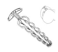 XoticPlay Hollow Metal Anal Butt Plug - Adjustable Anus & Vagina Dilator, Prostate Massage & G-Spot Stimulation, Anal Trainer & Expander, Adult Sex Toys for Men & Women