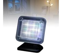 XoTiq Fake TV Simulator,Night Security Light,LED TV Simulator Home Security Anti-Burglar Equipment, Built-in Light Source Sensor & Dusk Sensor, Auto Power On,Home Security Fake Television