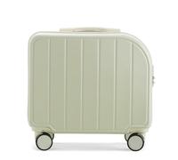 xotoa 18-inch ABS Universal Wheel Cabin Luggage(MilkWhite)