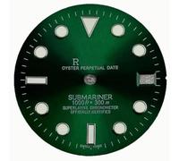 XOUVY Watch dials Watch Text Dial H35 Movement NH34 Movement Dial Font 28.5 mm Watch Modification Parts