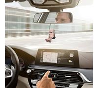 xowwyue Car Mirror Swinging Ornament - Wooden Leg Shaking Men Figurine Ornaments - Automotive Rearview Mirror Decoration | for Trucks SUVs RVs Minivans Pickups