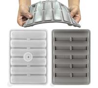 xowwyue Cocktail Ice Molds,Silicone Long Stick Easy-Release - Freezer Ice Tray Mold with Funnel - for Camping Party Drinks Cocktail Making Home Bar Whiskey Tasting Weddings Party Kitchen Men Women