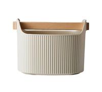 xowwyue Coffee Puck Knock Box,Removable Espresso Dump Bin Espresso Bucket - Non-Slip 1300ml Coffee Ground Dump Bin, Grind Waste Bin for Home/Offices