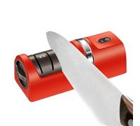 xowwyue Cutter Sharpening Electric,Electric Kitchen Cutter Sharpener Safety Non-Slip - Automatic Scissor Tool for Quick Polishing Household Home Bakery Dining Restaurant Camping Outdoor