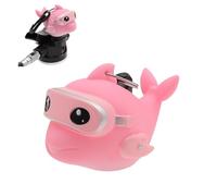 xowwyue Diving Regulator Cover - Snorkel Mouthpiece Cover - Cartoon Dolphin Protective Sleeve Dust-proof with Clip Glow-in-the-Dark for Water Sports Lake Women Men