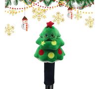 xowwyue Driver Covers - Christmas Golf Club Head Covers for Woods | Protective Sports Accessories for Hybrid Fairway Wood Travel Indoor Outdoor Driving Range Men Women Golfer Holiday Birthday