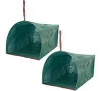 xowwyue Lawn Bags - Large Capacity Waterproof Trash Can - 270L Garden Bags Clean Up Debris | for Branches Debris Outdoor Park Camping BBQ Party Laundry Property Kitchen Gardeners