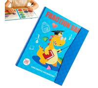 xowwyue Magnetic Fraction Tiles,Educational Math Learning Manipulatives Set - Math Toy for Boys Girls Ages 4+ Elementary School Classroom Home