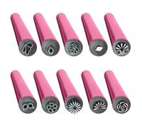 xowwyue Nail Stamp Pen, Professional Nail Tools Dotting Pens Set, Compact Multi-Purpose Tool Quick-Drying Ink for Dot Painting Beginners Experienced Manicurists Salon Women Enthusiasts Travel