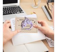 xowwyue Pocket Animal Cards - Dragon Shape Stress Relief Sculpture,Stress Relief Figurines | for Kids Teens Adults Students Colleagues Employees Travel Work Meetings Waiting Rooms Business Studying