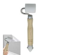 xowwyue Wallpaper Roller | Contact Paper Smoothing Roller | Double Head Smoother Flat and Corner Noise Insulation Tool for Sewing Wallpaper Home Contact Paper Car Sound Deadening