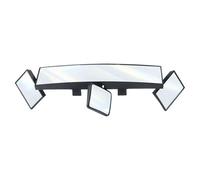 xowwyue Wide Rear View Mirror - Clip-On 14.96-Inch Extender | Anti-Glare Replacement Rear View Mirror - for Truck Boat Automotive Vehicle Marine