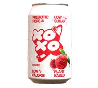 XOXO Lychee Prebiotic Soda - Low Sugar Alcohol Free Soft Drink