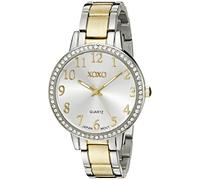 XOXO Accutime Women's XO5847 Analog Display Analog Quartz Two Tone Watch