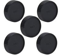 XoYixoYi 5PCS Plastic Rear Cap Protective Cover Fits for Minolta for Seagull MD Mount Camera Lens
