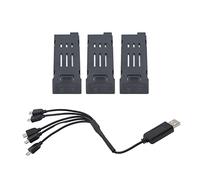 XOYIXOYI Drone Battery 1200mAh 3.7V for E58 L800 JY019 S168 Drones, High Capacity Rechargeable Lithium Battery with Overcharge Short Circuit Protection, Long Lasting Flight Time (3 Battery)