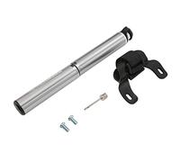 XoYixoYi For Pump, CNC Aluminum Alloy, Anti Slip Pattern, Telescopic Pole, Fits Presta and Valve, With Fixed Bracket (Ti Color)