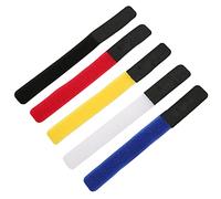 XoYixoYi Heavy Duty Bike Straps with Hook and Loop, Nylon Material, Reusable, Adjustable, Flexible for Rack, Shelves, Backpacks, Skis, Yoga Mats, Power Cords