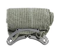 XOYIXOYI Hemostatic Bandage for Outdoor Emergency, Fast Bleeding Control, Elastic Bandage with Buckles for One-Handed Use, Small Portable, Vacuum Packed, Wide Dressing,