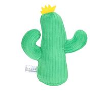 XoYixoYi Pet Dog Small Plush Toy BB Whistle Chewing Squeak Toys Cleaning Teeth Corn (Cactus)