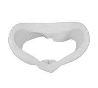 XoYixoYi Silicone VR Face Cover for Pico Neo3 Sweatproof Lightproof Face Protector Pad Washbale Silicone Cover for VR Glasses (White)