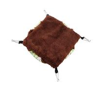 XOYIXOYI, Soft Dual Layer Pet Hammock Hanging Bed, for Small Animals, Cozy Pet Blanket, Durable Pet Bed, Breathable Pet Lounger, Washable Pet Accessory (35 * 35)
