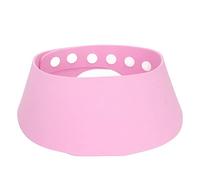 XOYIXOYI Toddler Hair Washing Cap for Kids, Eye Protection, Adjustable Headband, EVA Material, Soft Bath Shower Hat for Baby, No Water in Eyes, Comfortable Bath Time (Pink)