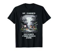 XP Earned | Forbidden Zone Entry Pixel Retrocore T-Shirt