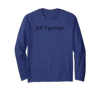 XP Farmer - Motivational Life Mindset RPG - Entrepreneur Long Sleeve T-Shirt