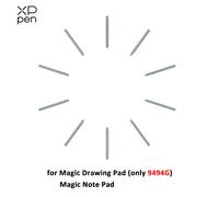 XP-Pen 20 Pieces X3 Pro Pencil Replacement Nibs for Magic Note Pad/Magic Drawing Pad (9494G) 20 Felt Nibs