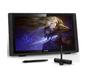 XP-PEN Artist24 Pro 23.8" Gracphic Tablet Pen Display 2K QHD Drawing Monitor with 2 Red Dials, 20 Shortcut Keys, 8192 Levels Battery-free Stylus Supports Tilt Function