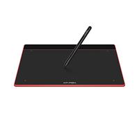 XP-PEN Deco Fun L 10 x 6 Inch Graphic Drawing Tablet with 8192 Levels and Tilts Passive Stylus 60 Degrees Compatible with Mac Windows Chrome OS and Android - Crimson Red