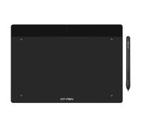 XP-PEN Deco Fun L Drawing Graphic Tablet 10 x 6 Inches with 8192 Levels and Tilts Passive Stylus 60 Degrees Compatible with Mac Windows Chrome OS and Android - Black