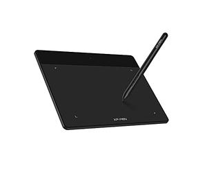 XP-PEN Deco Fun S Drawing Tablet 6.3＂x 4＂OSU tablet Graphics Pad Digital Writing Board Supports Windows, Mac, Linux and Chromebook (Classic Black)