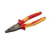 XP1000 VDE Combination Pliers 200mm Cutting Cap 2.5mm Tested To 10,000V 94624