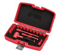 Xp1000® Vde Metric Socket Set 1/4" Sq. Dr. (17 Piece) - 18115