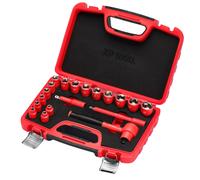 XP1000 VDE Socket Set 19 Piece 3/8" Drive - 16306